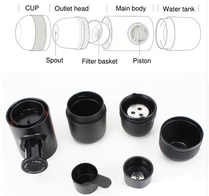 Portable Mini Coffee Brewing Machine