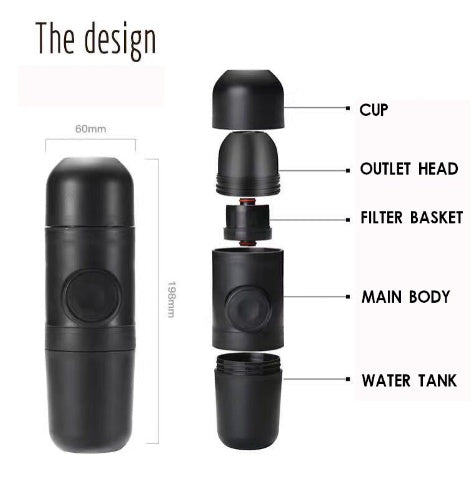 Portable Mini Coffee Brewing Machine