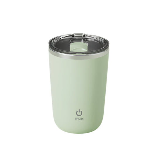 Self-Stirring Stainless Steel Coffee Mug