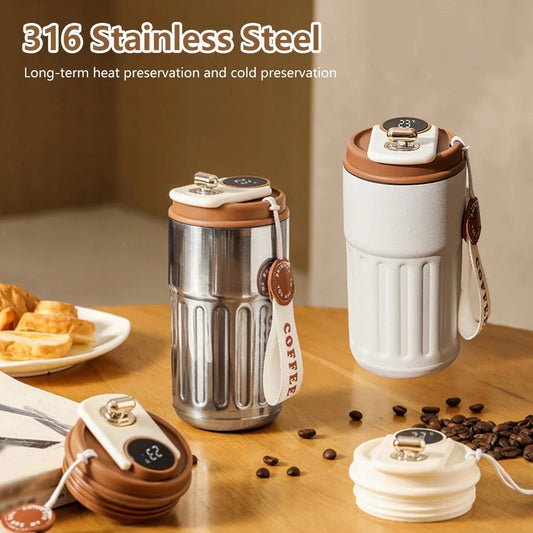 Smart Insulated Thermal Travel Bottle