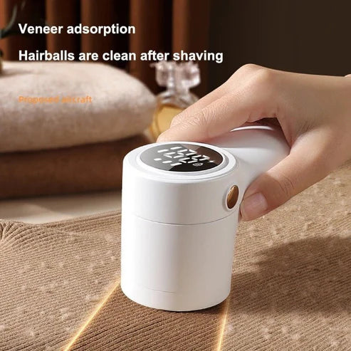 Smart LED Display Portable Lint Remover